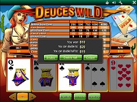 Видео-покер Deuces Wild от Playtech бесплатно