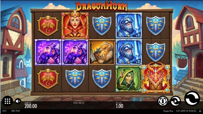 Dragon Horn - игровой автомат 2019 года выпуска от Thunderkick