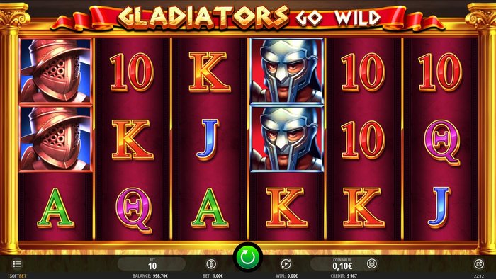 Новый игровой автомат от iSoftBet - Gladiators Go Wild