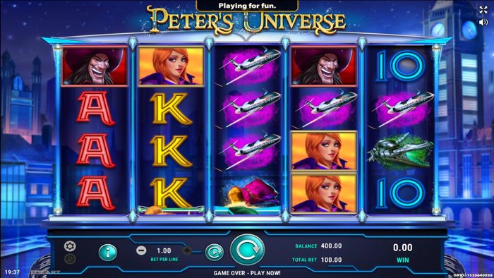 Peters Universe - новый игровой автомат от GameArt