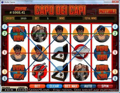 Игровой автомат Capo Dei Capi