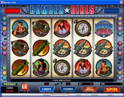 Игровой автомат Bomber Girls