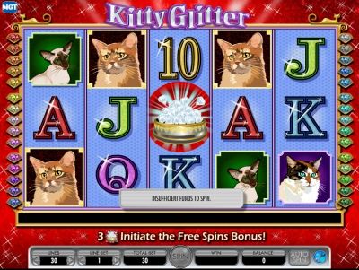 Игровой автомат Kitty Glitter