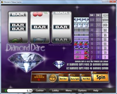 Игровой автомат Diamond Dare