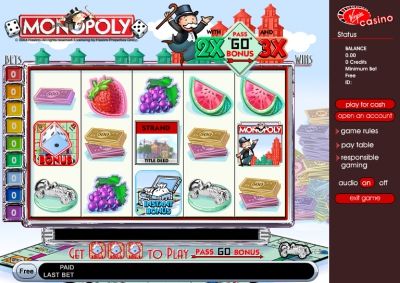 Игровой автомат Monopoly with Pass Go Bonus