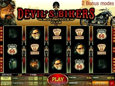 Игровой автомат Devil&#039;s Bikers