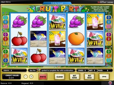 Игровой автомат Fruit party