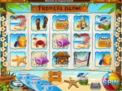 Игровой автомат Tropical Island