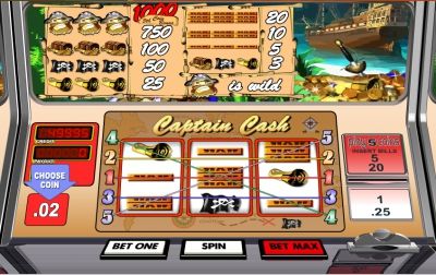 Игровой автомат Captain Cash
