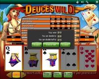 Обзор видео-покера Deuces Wild