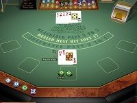 Играть в блэкджек Vegas Single Deck от Microgaming бесплатно