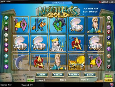 Игровой автомат Neptune&#039;s Gold