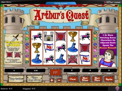 Игровой автомат Arthur&#039;s Quest