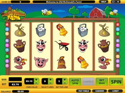 Игровой автомат Mac Donald&#039;s Farm
