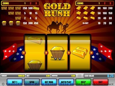 Игровой автомат Gold Rush
