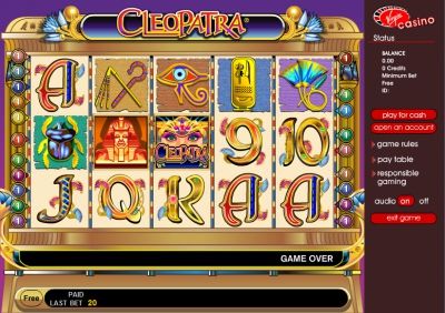Игровой автомат Cleopatra