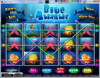 Игровой автомат Blue Atlantic