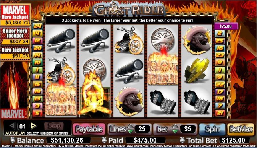 Игровой автомат Ghost Rider