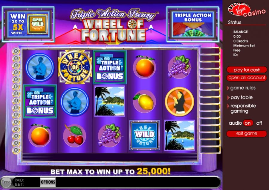 Игровой автомат Wheel of Fortune - Triple Action Frenzy