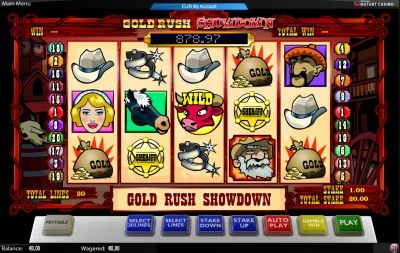 Игровой автомат Gold Rush Showdown