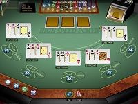 Играть в покер High Speed Poker от Microgaming бесплатно