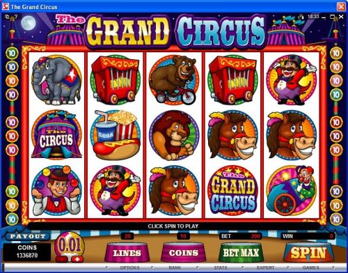 Игровой автомат The Grand Circus