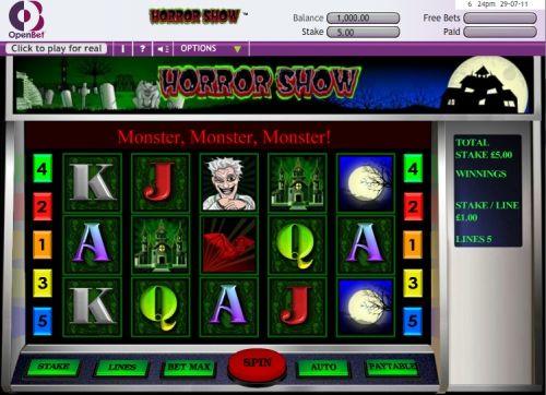 Игровой автомат Horror Show