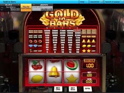 Игровой автомат Gold in Bars