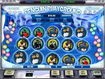 Игровой автомат Penguin Playground