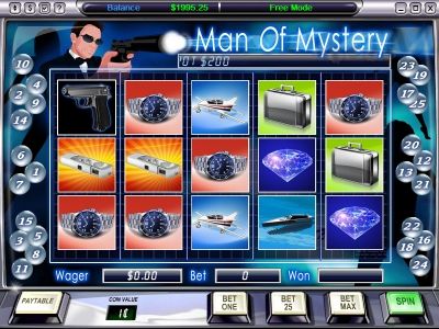 Игровой автомат Man Of Mystery