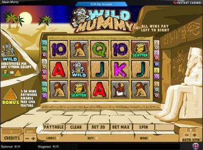 Игровой автомат Wild Mummy
