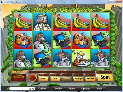 Игровой автомат Monkey Business