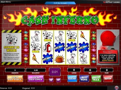 Игровой автомат Cash Inferno
