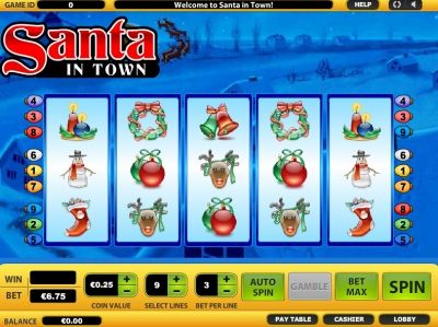 Игровой автомат Santa in Town