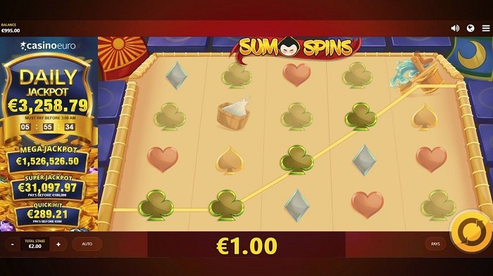 Слот Sumo Spins от Red Tiger Gaming