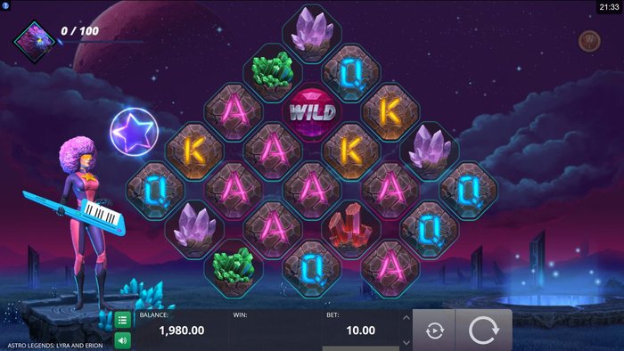 Astro Legend - новый автомат от Microgaming