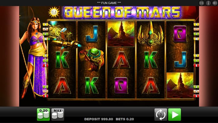 Свежий релиз от Merkur Gaming - Queen of Mars