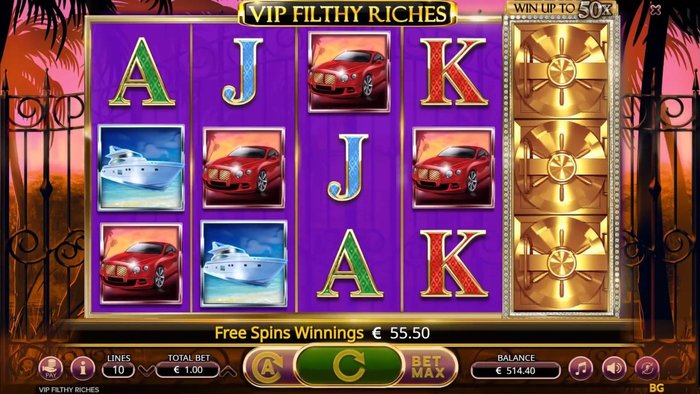 Новый автомат VIP Filty Riches от Booming