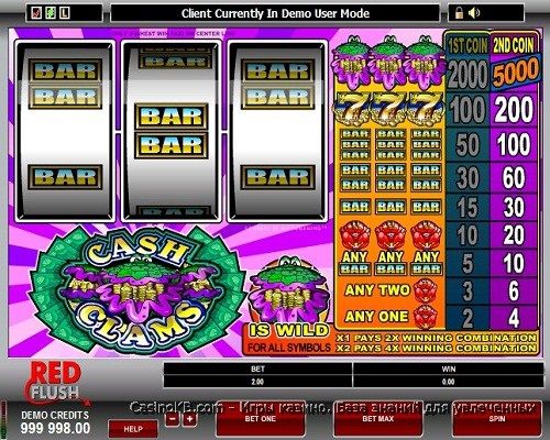 Игровой автомат Cash Clams