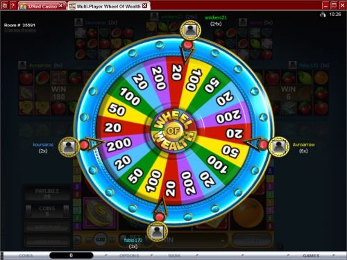 Игровой автомат Multi-Player Wheel of Wealth