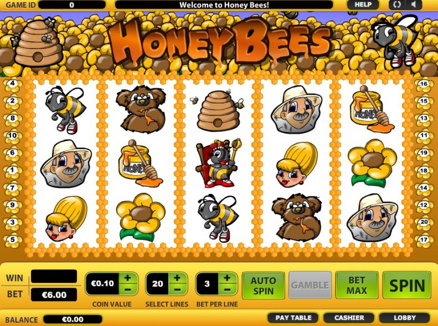 Игровой автомат Honey Bees