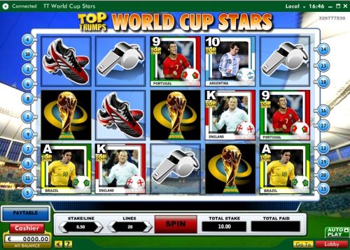 Игровой автомат Top Trumps - World Cup Stars