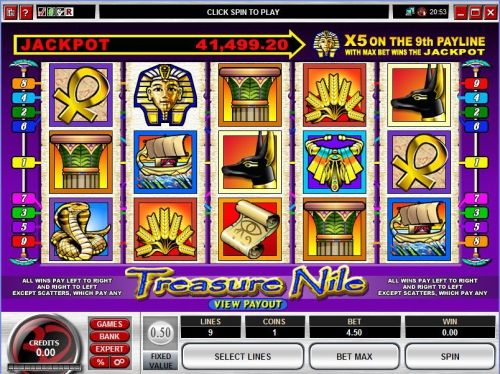 Игровой автомат Treasure Nile 5-Reel