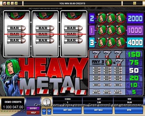 Игровой автомат Heavy Metal