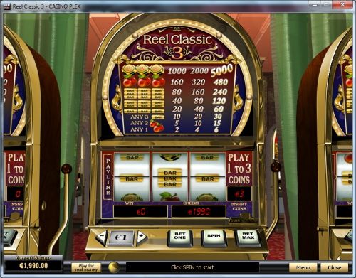 Игровой автомат Reel Classic 3