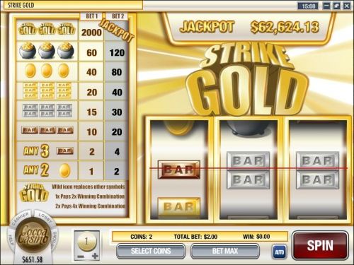 Игровой автомат Strike Gold