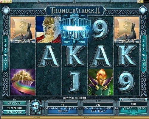 Игровой автомат Thunderstruck II