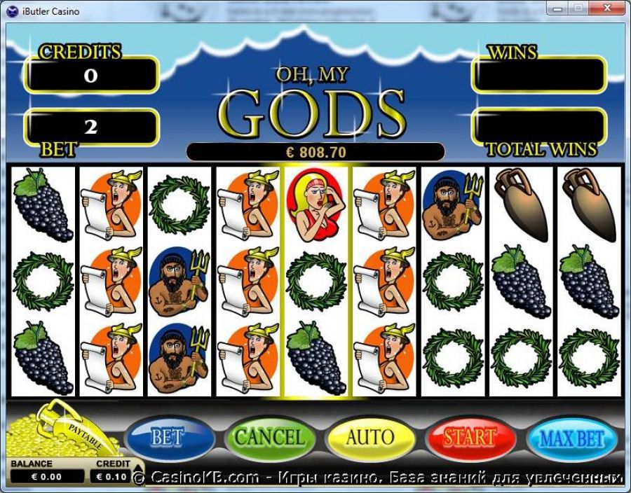 Игровой автомат Gods