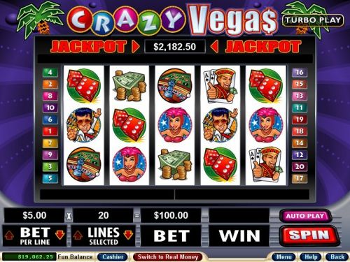 Игровой автомат Crazy Vegas