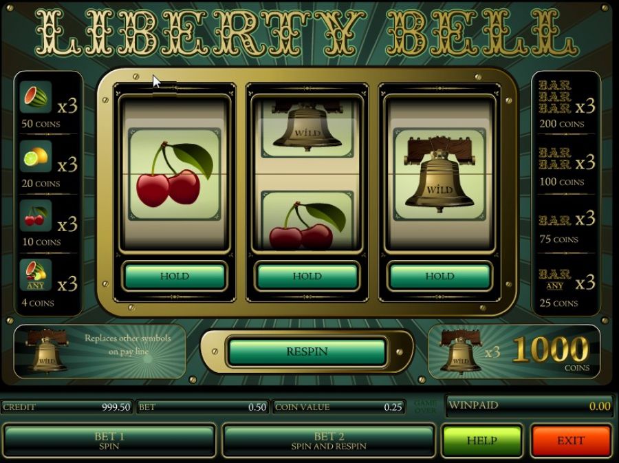 Игровой автомат Liberty Bell